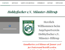 Tablet Screenshot of hobbyfischer-muenster-hiltrup.de